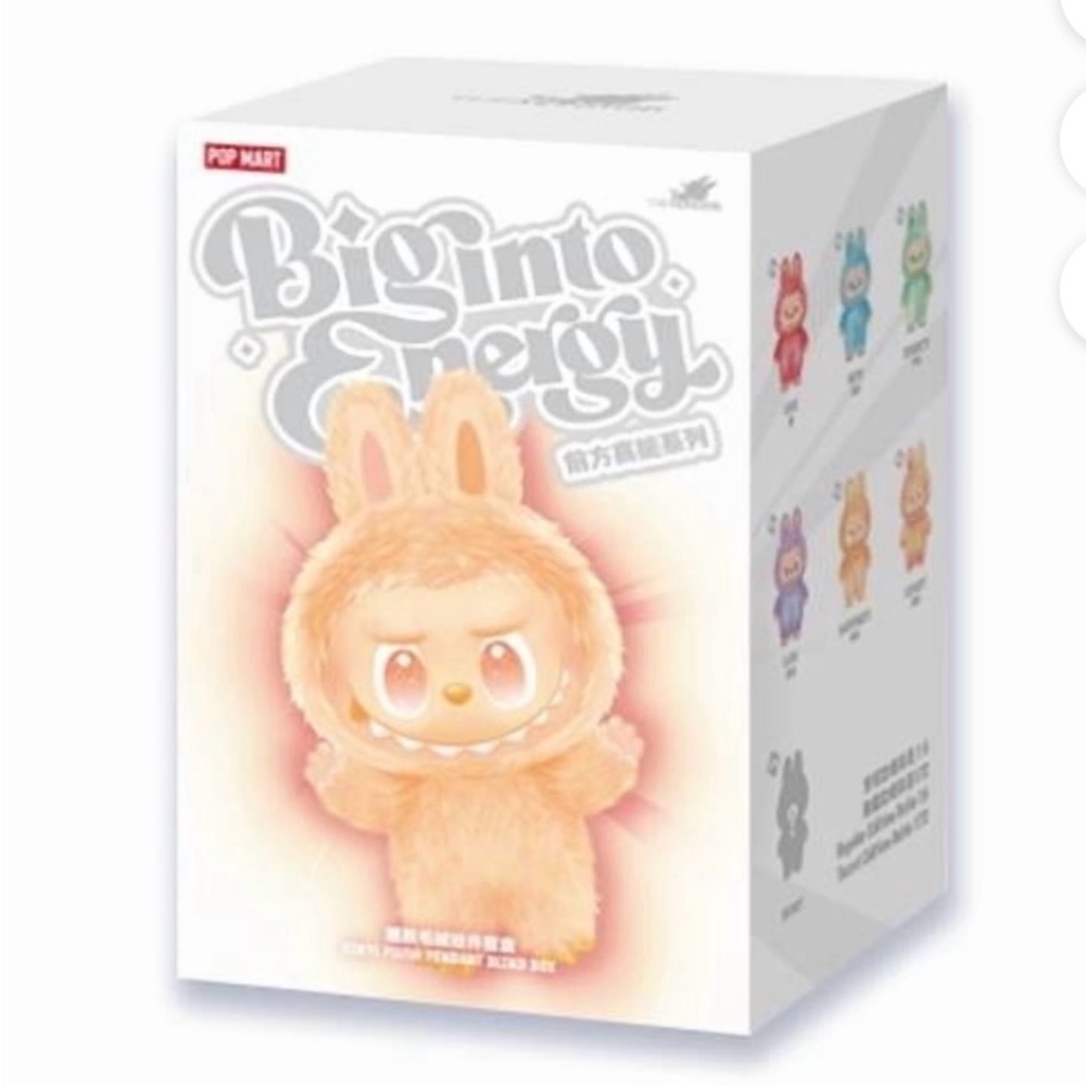 Pop Mart Big Into Energy Bunny Doll - Orange